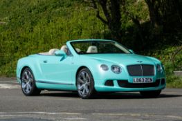 2013 Bentley Continental GTC W12 - One-of-One UK Tiffany & Co. Edition