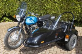 1972 Triumph TR6P 650cc with Squire ST2 Sidecar