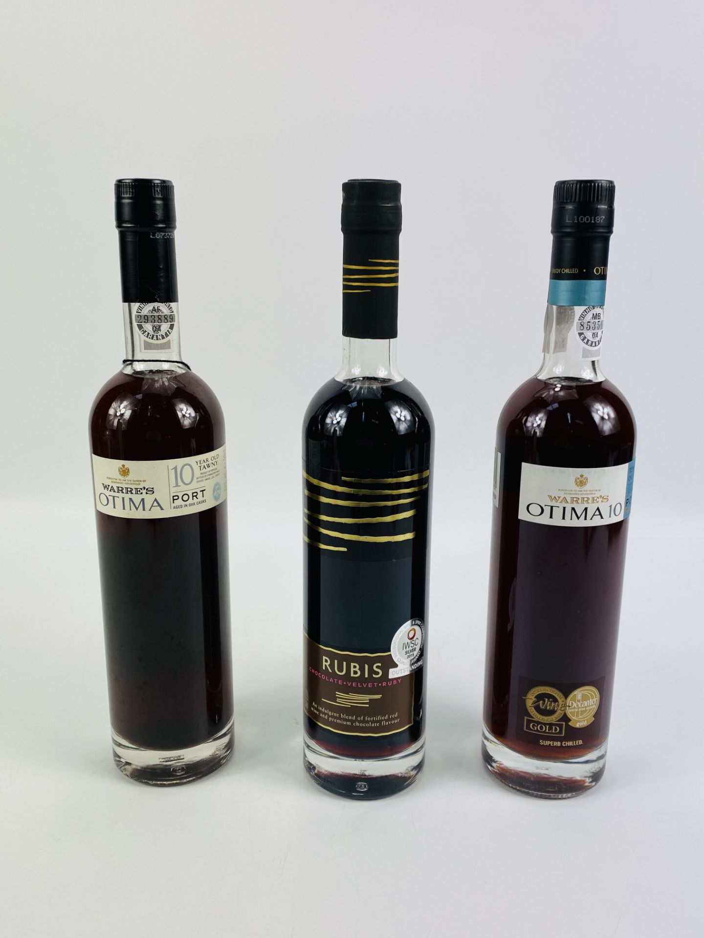 Two 50cl bottles of Warres Otima Port; together with a 50cl bottle of Rubis - Image 2 of 9