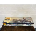 A Matchbox 1:72 scale model Flower Class Corvette