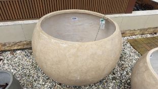Rustic Bowl Sand D110cm x H72cm,