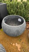 Swirl Bowl Planter D54 x H39cm,