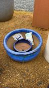 Glazed Bowl Pot M D34 x H20cm,