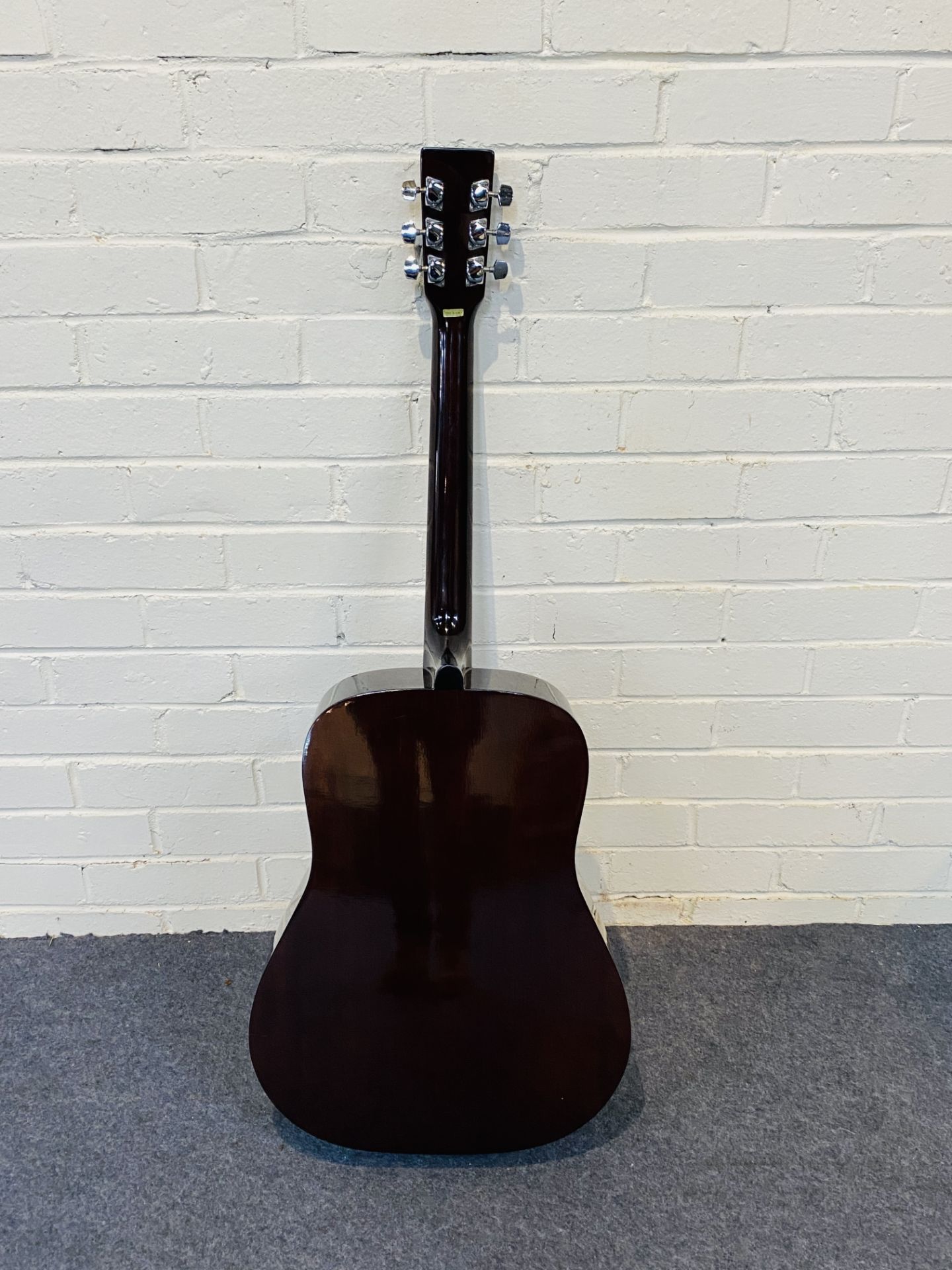 A Kay K-520 six string acoustic guitar with a soft carry case - Image 5 of 8