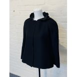 A Valentino wool/silk mix swing jacket