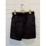 A Brunello Cucinelli 100% silk skirt
