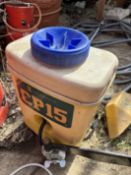 Knapsack sprayer