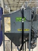 EMPIRE ABRASIVE EQUIPMENT S-30 SANDBLAST CABINET, USED
