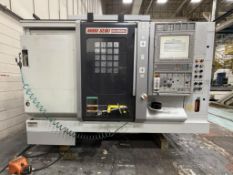 MORI SEIKI NZX 2500L CNC TURNING CENTER WITH HENNIG CHIP CONVEYOR, 208V, USED