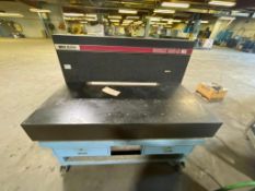 Sheffield Cordax 1808-M MEA Granite CMM Table, 64 in. x 29.5 in., S/N C-6248-1190, Used