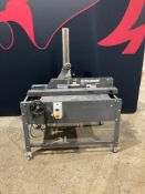 LOVESHAW 19SB SEMI-AUTOMATIC SIDE-BELT CASE SEALER, FOR PARTS OR REPAIR