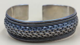 1 Armreif - 925er Silber - 27,50 g