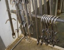 Approx 24 x Assorted Meat Hooks