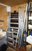 1 x Collection of Mobile Aluminium Scaffolding