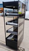 1 x Nuttall Flexeserve Zone 600 4 Tier Square Hot Display - Ref: GSG141 - CL999 - Location: