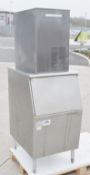 1 x FOLLET Commercial Ice Maker with Storage Bin - Ref: GSG166 - CL999 - Location: Altrincham