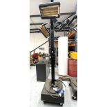 1 x Tansun Sorrento Upright Freestanding Triple Infrared Heater - Comes on a Weighted Mobile Base