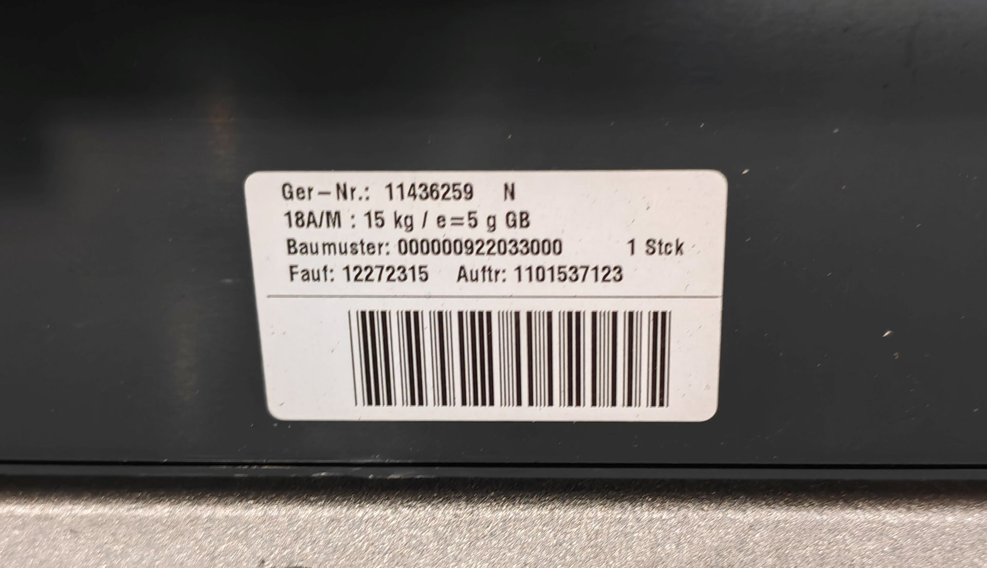 1 x Bizerba Typ 18 A/M Scales For Use With Bizerba Label Printer - New/Boxed - Ref: DAN137 - CL999 - - Image 4 of 12