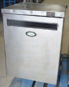 1 x WILLIAMS LR150 150-Litre Undercounter Single Door Stainless Steel Freezer
