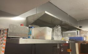 2 x Stainless Steel Shelves - Contents Not Included - Ref: AC107 - CL1066 - Location: