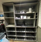 1 x Large Wall Storage Unit/Shelves - Ref: AC159 - CL1066 - Location: AltrinchamDescription: