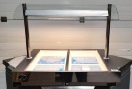 1 x King Edward VCSG-2 Countertop Large Vista Cold Server With Gantry - RRP £975.00