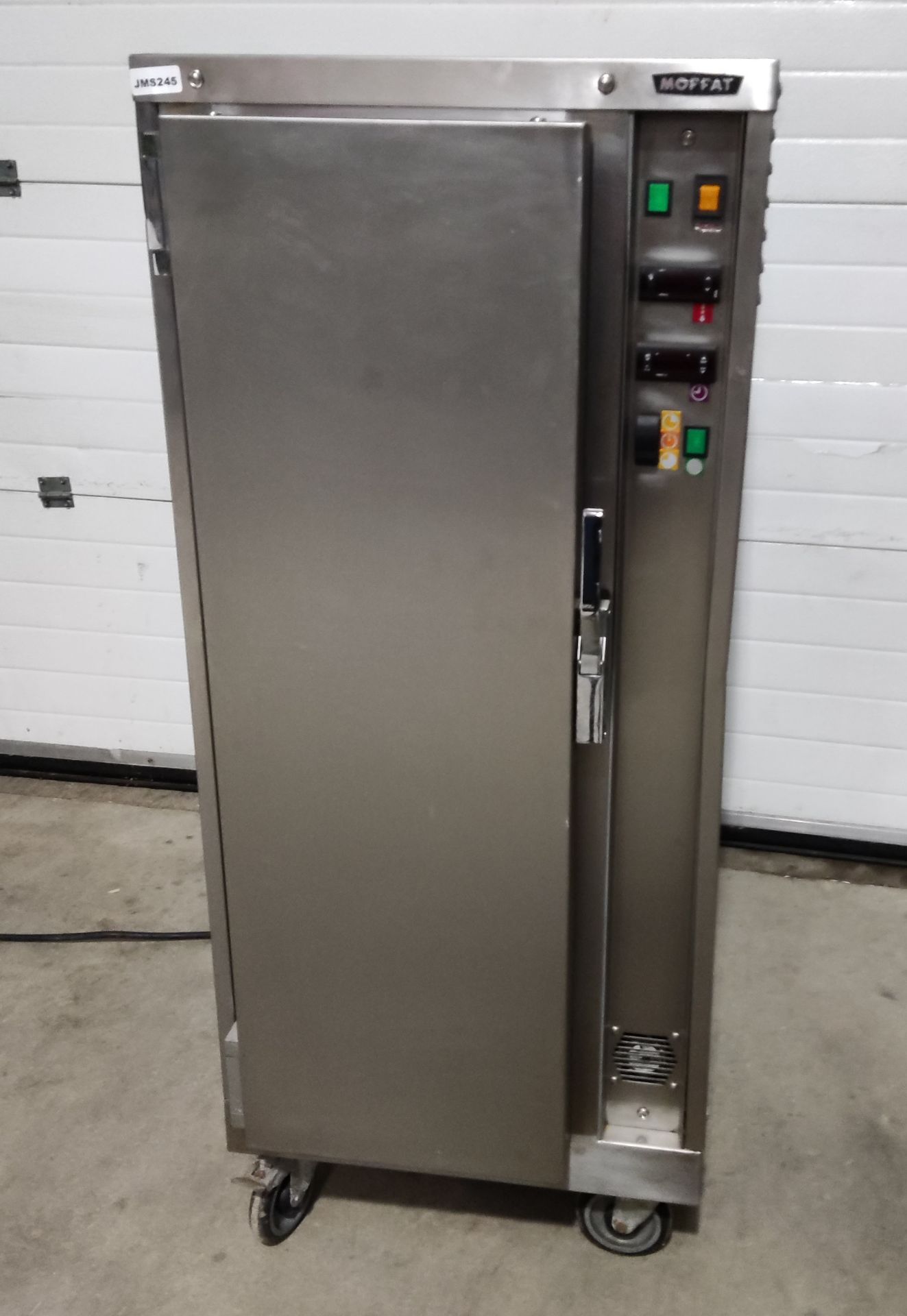 1 x MOFFAT 3 Phase Pie Warmer Cabinet / Hot Cupboard - H142 x W60 x D70 cms - Image 5 of 16