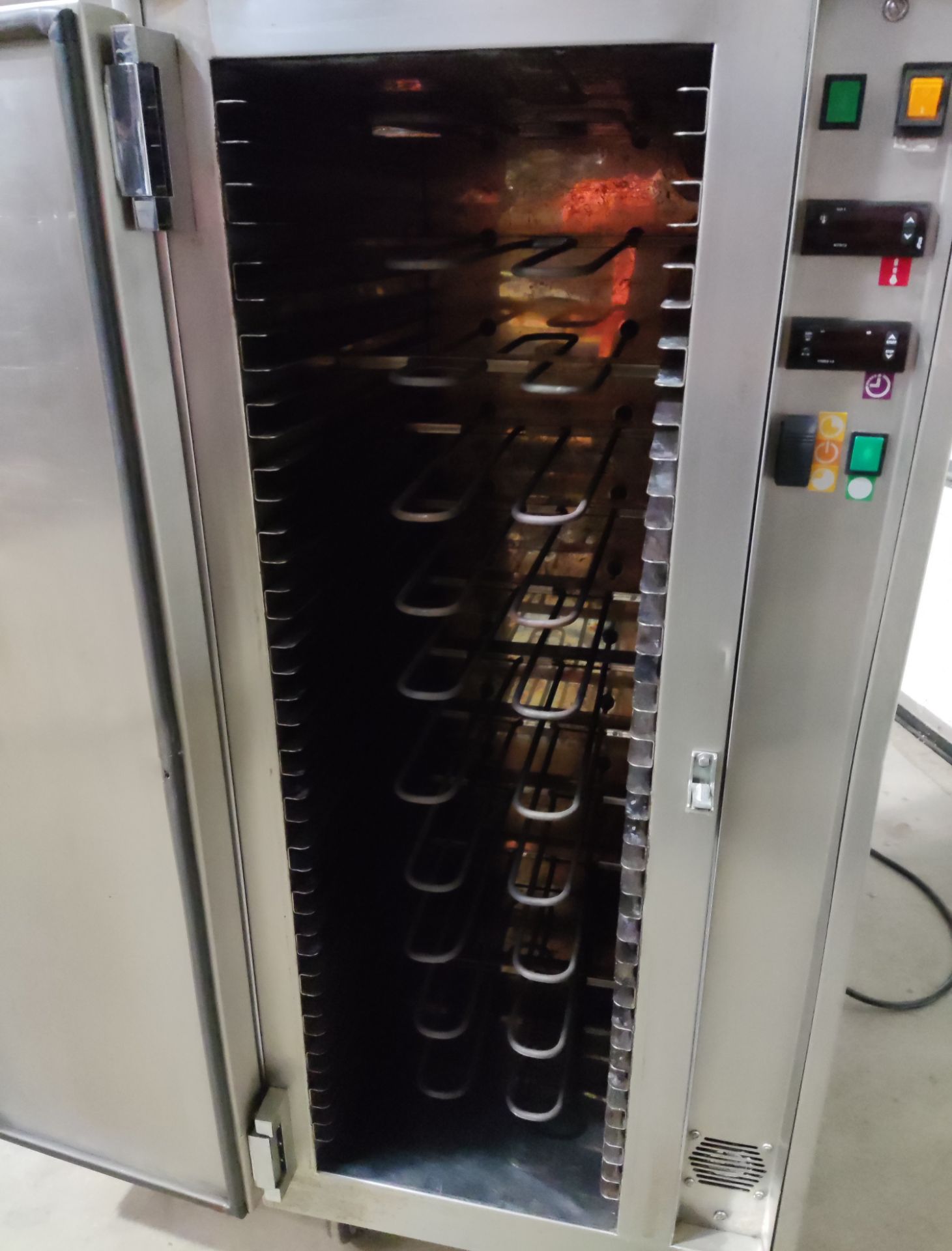 1 x MOFFAT 3 Phase Pie Warmer Cabinet / Hot Cupboard - H142 x W60 x D70 cms - Image 2 of 16