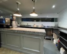 1 x Wooden Front Bar Unit - Ref: AC160 - CL1066 - Location: AltrinchamDescription:Dimensions (