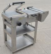 1 x MURPHY Portable L-Bar Bakery Sealer, Stainless Steel - Ref: GSG163 - CL999 - Location: