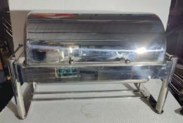 1 x Stainless Steel WMF Electric Roll Top Chafing Dish - 240v - Approx Dimensions: H46 x W72 x D34