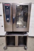 1 x Rational SCC101E Self Cooking Center 10 Grid Electric Combi Oven - Year: 2016 - 3 Phase -