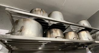 7 x Assorted Large Cooking Pots - Ref: AC123A - CL1066 - Location: AltrinchamDescription:This