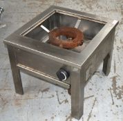 1 x Olis Stock Pot Gas Burner - Model FDGV-50-CE - RRP £2,700 - Dimensions: H50 x W59 x D63 cms