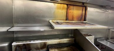 2 x Stainless Steel Shelves - 1 Appliance Shelf And 1 Tubular Wall Shelf - Ref: AC114 - CL1066 -