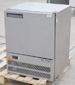 1 x WILLIAMS Aztra 131-Litre Single Door Undercounter Fridge in Stainless Steel  - Ref: GSG159 -