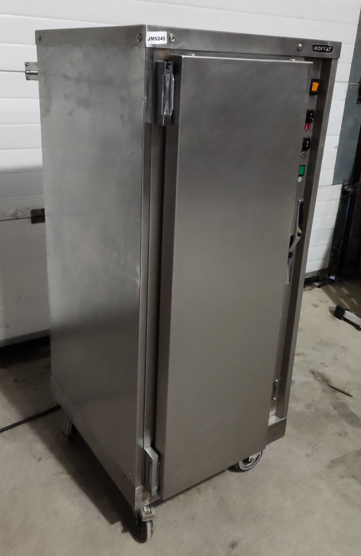 1 x MOFFAT 3 Phase Pie Warmer Cabinet / Hot Cupboard - H142 x W60 x D70 cms - Image 3 of 16
