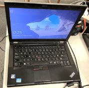 1 x Lenovo T430 Laptop Computer Featuring an Intel I5-3320M Processor and 8GB Ram