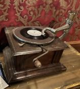 1 x Antique HMV Gramophone