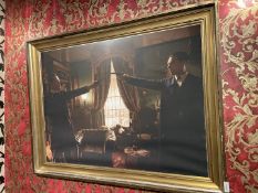 4 x Sherlock Holmes Framed Pictures