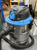 1 x Vacmaster 1500w 30 Litre Wet & Dry Vacuum Cleaner - Model VQ1530SFDC