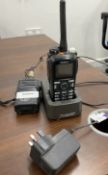 2 x Hytera Walkie Talkies with Single Charge Base