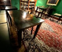 1 x Large Collection of Restaurant Tables and Antique Style Dining Chairs - Includes 6 x 120cm