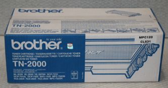 1 x Brother TN2000 Toner Cartridge - Suitable for HL-2030, HL-2040, HL-2070N, DCP-7010, DC[-7025,