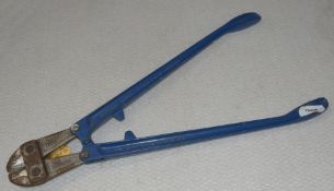 1 x Record Forced Steel No924HU Bolt Cutters - Ref: TG230 - CL1023 - Location: Altrincham WA14This
