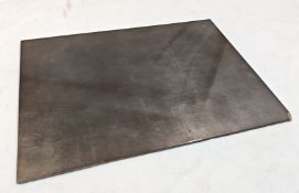 1 x POSH TRADING COMPANY Silver Leaf Grand Placemat - Taupe - Original Price £65.00 - Ref: HNB352/