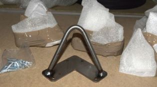1 x Set of Four Cabinet Feet For Furniture Such as Dressers and Sibeboards - New Boxed Stock