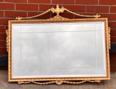 1 x Ornate Gold Gilt Mirror - Ref: LB254 - CL1038 - NO VAT ON THE HAMMER - Location: Altrincham WA14
