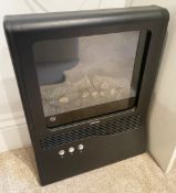 1 x Melissa Electric Heater with Log Effect - From an Exclusive Mayfair Residence - Ref: AR020 / FBD
