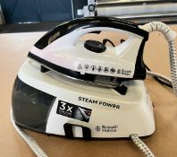 1 x Russell Hobbs 24420 Series 2400w Steam Generator Iron - Dimensions: H27 x W37 x D18 cms